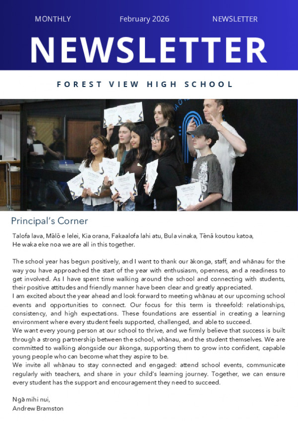 Newsletter February Edition 01